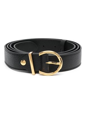 Coccinelle ceinture en cuir à boucle - Noir