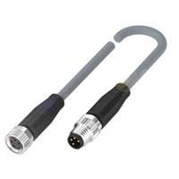 BALLUFF BCC02Y8 Distributieleiding M8 x 1 Aantal polen (sensoren): 4 5.00 m 1 stuk(s)