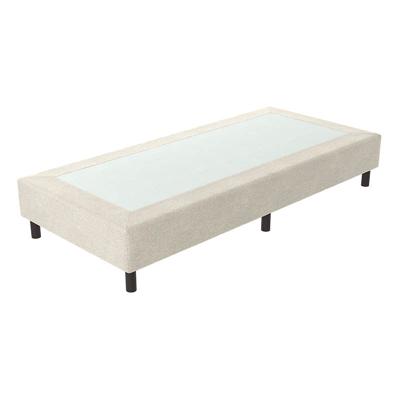 Verende Hotelboxspring Zonder Matras 90x200 Cm Beige Dekbed Discounter - Dekbed-Discounter.nl