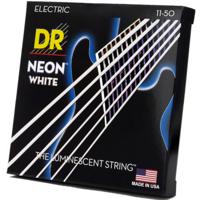 DR Strings NWE-11 Hi-Def Neon white 11-50 set snaren voor elektrische gitaar