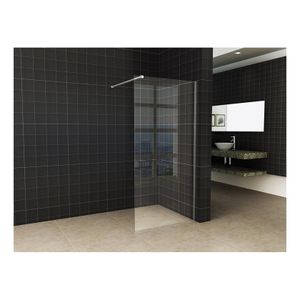 Wiesbaden Thinline inloopdouche helder glas 95x200 cm