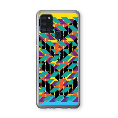 Skew Bee 1: Samsung Galaxy A21s Transparant Hoesje