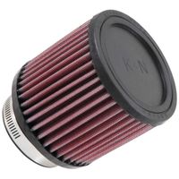 K&N universeel cilindrisch filter 76mm aansluiting, 5 graden hoek, 110mm uitwendig, 102mm Hoogte (RB RB0900