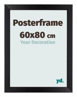Posterlijst 60x80cm Zwart Mat MDF Parma