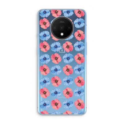 Klaproosjes: OnePlus 7T Transparant Hoesje