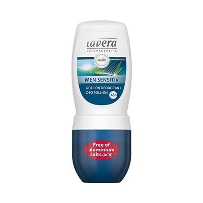 Lavera Men Sensitiv deodorant roll-on bio EN-FR-IT-DE (50 ml)