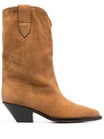 ISABEL MARANT bottines Dahope 70 mm en daim - Marron - thumbnail