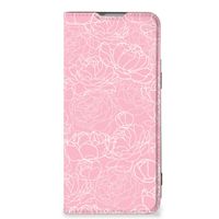 OnePlus Nord 2T Smart Cover White Flowers - thumbnail