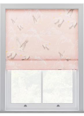Laura Ashley - Vouwgordijn - Animalia Blush