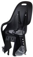 Polisport achterzitje koari mik-hd zwart/grijs