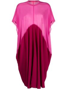 Rick Owens robe Tommykite - Rose
