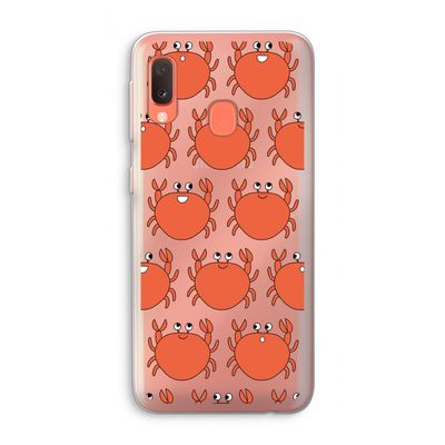 Krab: Samsung Galaxy A20e Transparant Hoesje