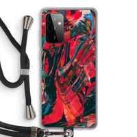 Endless Descent: Samsung Galaxy A72 5G Transparant Hoesje met koord