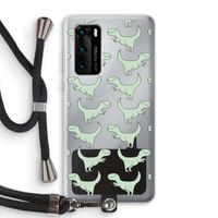 Dinos: Huawei P40 Transparant Hoesje met koord