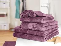 Gözze Badhanddoek Bio 70 x 140 cm (Aubergine)