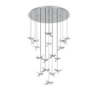 Stars of Light 17-lichts hanglampParatebueno 1 chroom rond - 390402