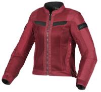 MACNA Velotura Lady, Doorwaai motorjas dames, Donkerrood MACNA Velotura Lady, Doorwaai motorjas dames, Donkerrood