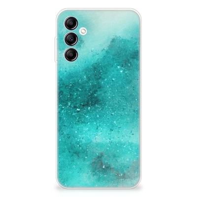 Smartphone hoesje Samsung Galaxy A14 5G Painting Blue Smartphone hoesje Samsung Galaxy A14 5G Painting Blue