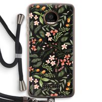 Sweet little flowers: Motorola Moto Z Force Transparant Hoesje met koord Sweet little flowers: Motorola Moto Z Force Transparant Hoesje met koord