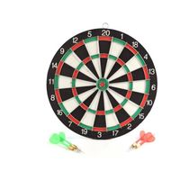 Dartbord - 28 cm - tweezijdig - met 4darts