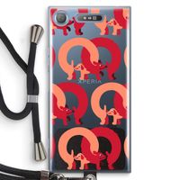 Dogs: Sony Xperia XZ1 Transparant Hoesje met koord