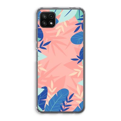 Tropisch: Samsung Galaxy A22 5G Transparant Hoesje