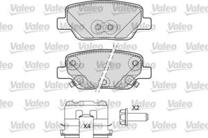 Valeo Remblokset 601692