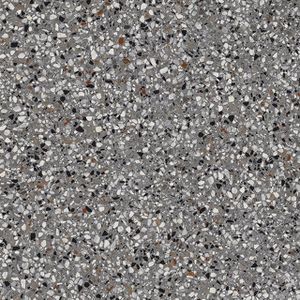 Vtwonen terrazzo Vloer- en wandtegel 90x90cm Gerectificeerd mat lead flakes 1915331