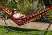 Hangmatset 2 Persoons Easy & Rainbow Double - Brazilië - Veelkleurig - 150 kg - Tropilex