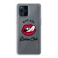 Badass Babes Club: Oppo Find X3 Transparant Hoesje