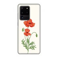 Red poppy: Volledig geprint Samsung Galaxy S20 Ultra Hoesje