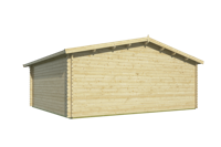 Blokhut - Tuinhuis Tova | 44 mm | vuren honinggeel geïmpregneerd