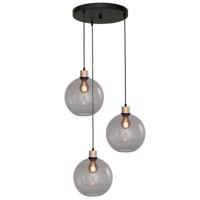 Masterlight Vide hanglampLazise 3x Ø 25cm goud - 2642-05-02-35-3-25