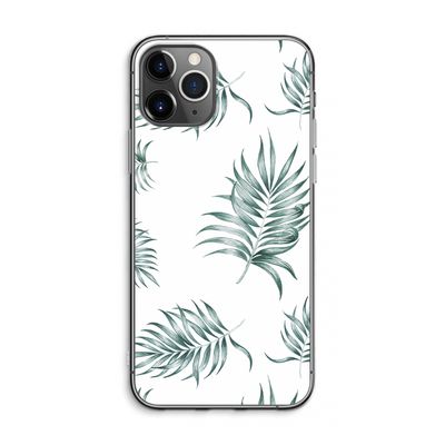 Simple leaves: iPhone 11 Pro Max Transparant Hoesje