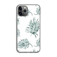 Simple leaves: iPhone 11 Pro Max Transparant Hoesje