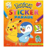 Deltas Kleur- en Stickerboek Pokémon Sticker Parade - thumbnail