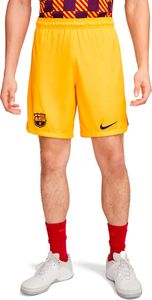 Nike FC Barcelona 2023/24 4th Sportbroek Heren Geel maat M