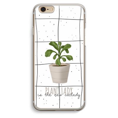 Kamerplant op vensterruit: iPhone 6 / 6S Transparant Hoesje