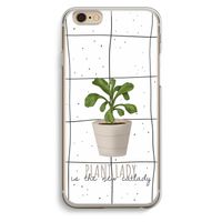 Kamerplant op vensterruit: iPhone 6 / 6S Transparant Hoesje