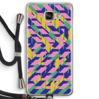 Skew Blush 1: Samsung Galaxy A5 (2016) Transparant Hoesje met koord