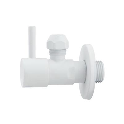 Hoekstopkraan Best Design White-Solara 1/2"x 3/8" 10mm Knel Mat Wit
