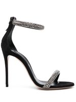 Casadei Scarlet Stratosphere 100mm crystal-embellished sandals - Noir - thumbnail