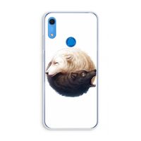 Yin Yang Wolves: Huawei Y6s Transparant Hoesje