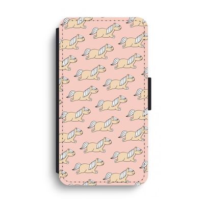Ponys: iPhone XS Max Flip Hoesje