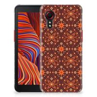 Samsung Galaxy Xcover 5 | TPU bumper | Batik Brown