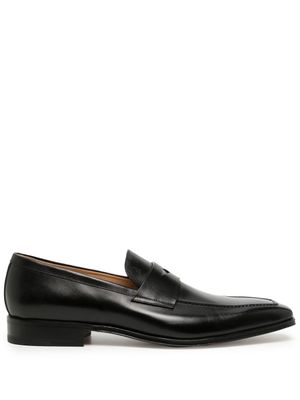 Moreschi mocassins Sofia en cuir - Noir