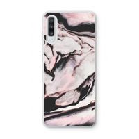 Roze stroom: Samsung Galaxy A70 Transparant Hoesje