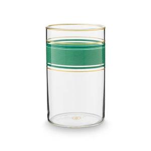 Pip Studio Longdrink glazen - Chique - Groen - Set van 2 - 360ml