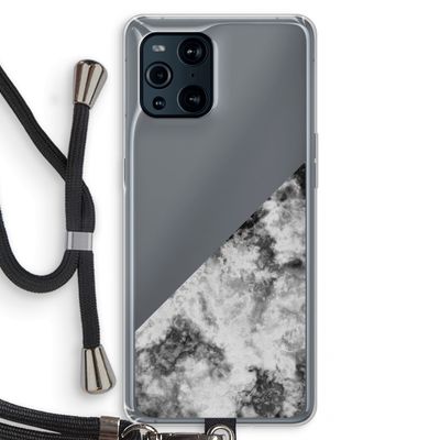 Onweer: Oppo Find X3 Pro Transparant Hoesje met koord