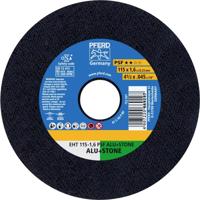 PFERD TOOLS EHT 115-1,6 PSF ALU+STONE 61818021 Doorslijpschijf recht 115 mm 25 stuk(s) Aluminium, Non-ferrometaal, Titanium, Titaniumlegering, Gietijzer,